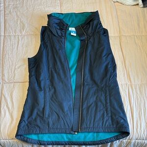 Columbia Reversible Black & Teal Women’s Lightweight Vest